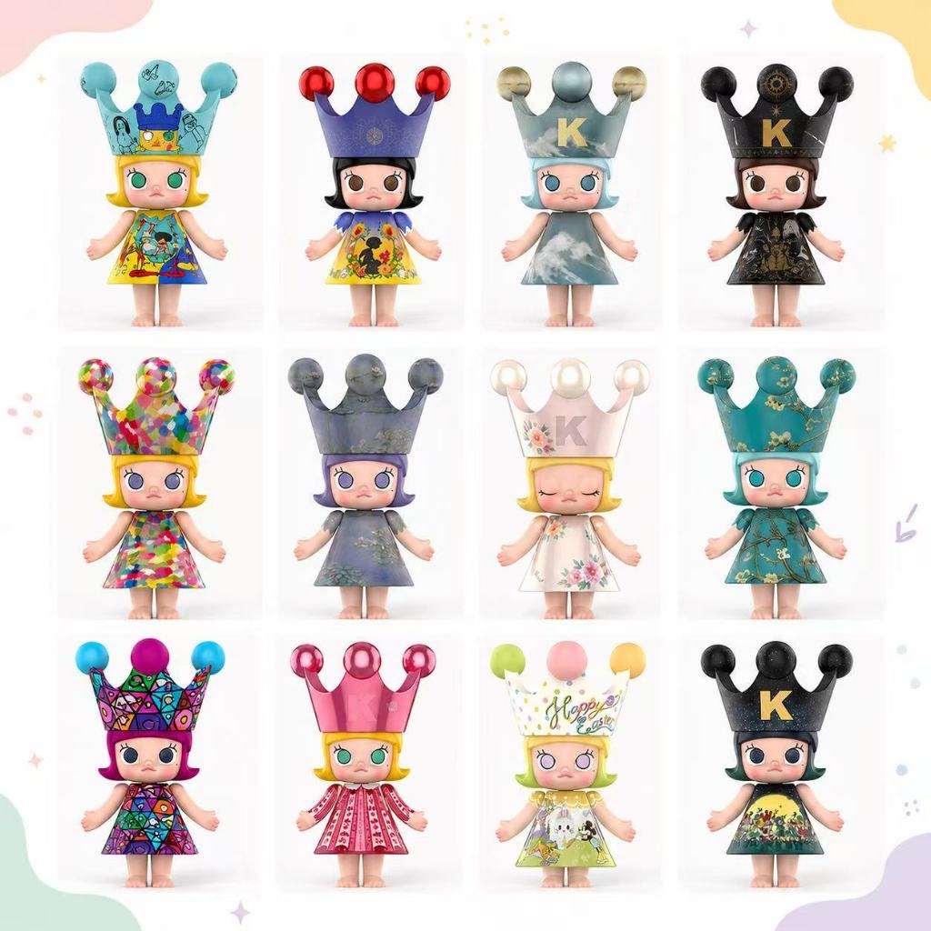 (พรีออเดอร์-ฟรีค่าส่ง-แถมถุงPopMart) MEGA ROYAL MOLLY 400% Childishness Snow White Monet-Les DIDI-To Love Harry Potter..
