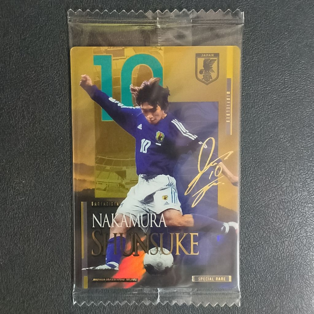 (Sealed Card) การ์ดนักฟุตบอลทีมชาติญี่ปุ่น JAPAN NATIONAL SOCCER TEAM COLLECTION CARD