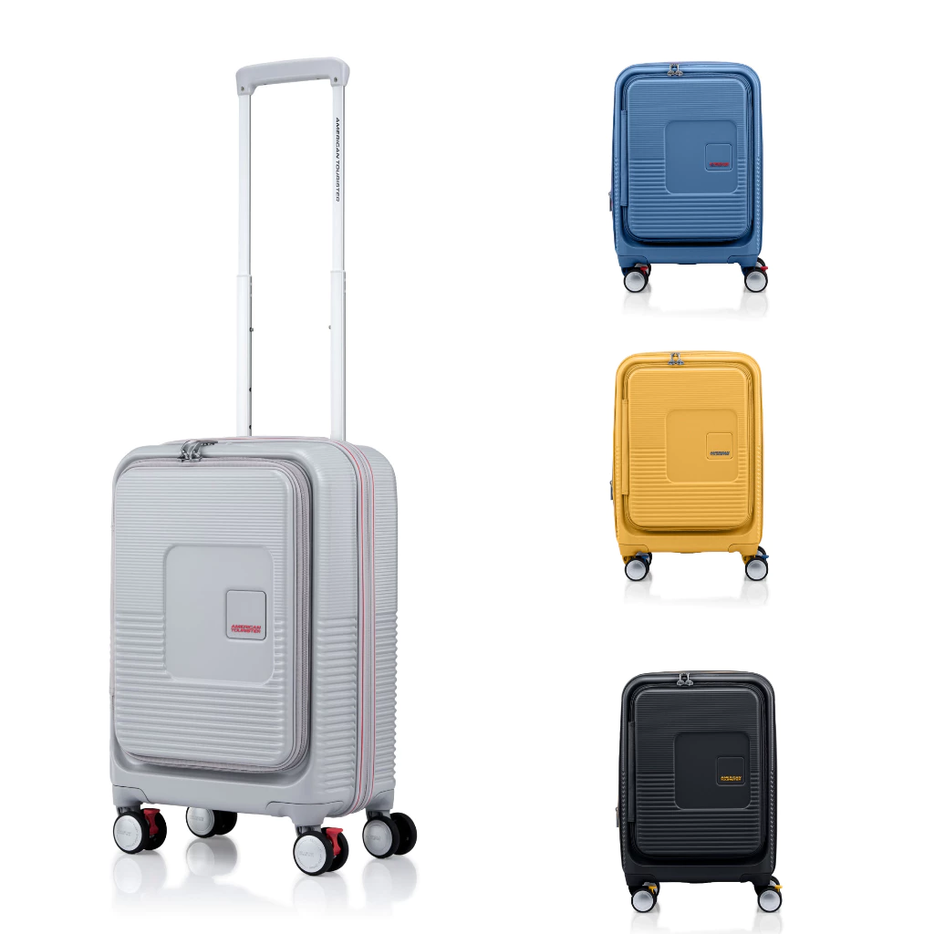 AMERICAN TOURISTER กระเป๋าเดินทางล้อลากขยายได้ (19นิ้ว) รุ่น CUBECRAFT SPINNER 54/19 EXP TSA BO
