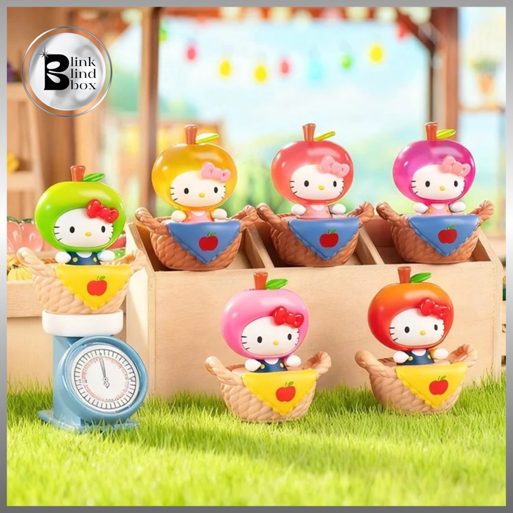 (🍎🧺พร้อมส่งในไทย) กล่องสุ่ม Hello Kitty mini basket ลุ้นซีเคร็ท