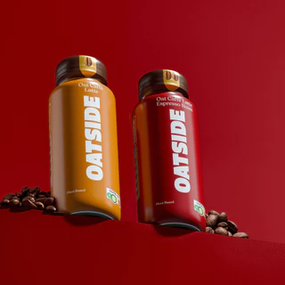 [3ขวด] OATSIDE Caffe Espresso Roast โอ๊ตไซด์ เอสเปรสโซ โรสต์ ​(น้ำนมข้าวโอ๊ต รสกาแฟเอสเปรสโซ โรสต์) ขนาด 240 มล.
