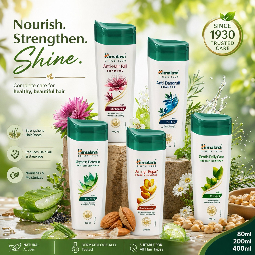 Himalaya Shampoo/Conditioner แชมพู/ครีมนวดผม 80/200/340 ML