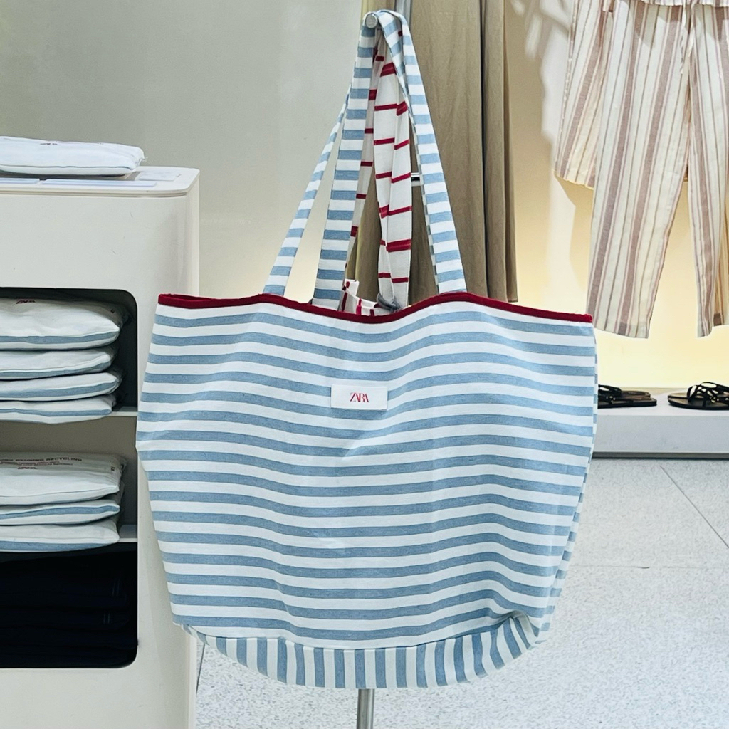 ZARA Eco Bag วัสดุรีไซเคิล 100% สไตล์ชัด ฟังก์ชันครบ
