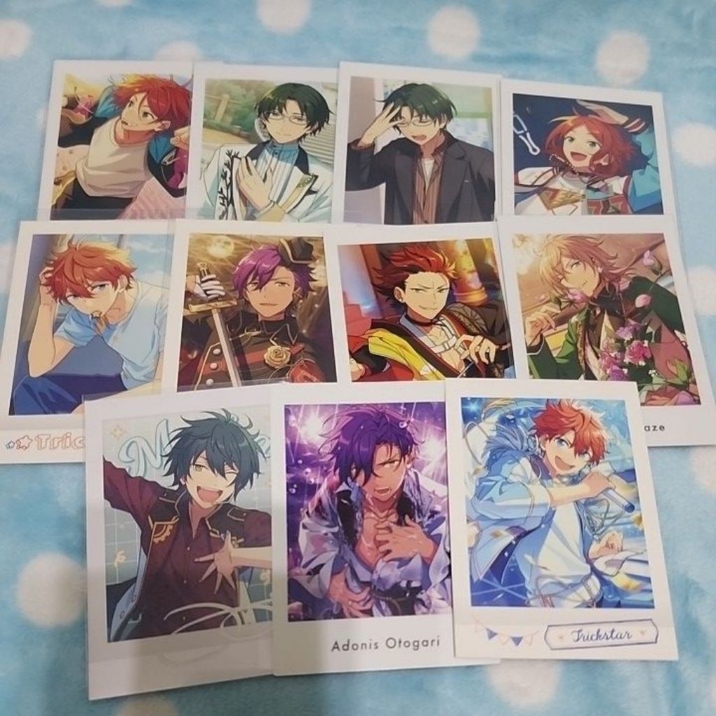 【Ensemble Stars】โพลารอยด์￤มีมากกว่าภาพปก￤Trickstar/Undead/Valkyrie/2wink/Akatsuki￤ อันสึตะ