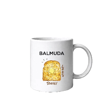BALMUDA Premium แก้วลายโทสต์ Toast Mug 330 ml