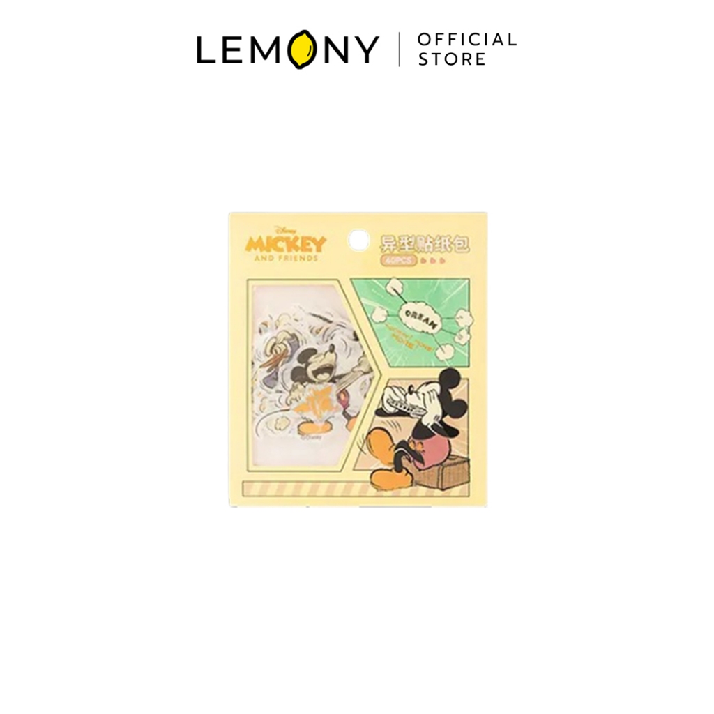LEMONY طقم ملصقات ديزني 40 قطعة — صورة 5