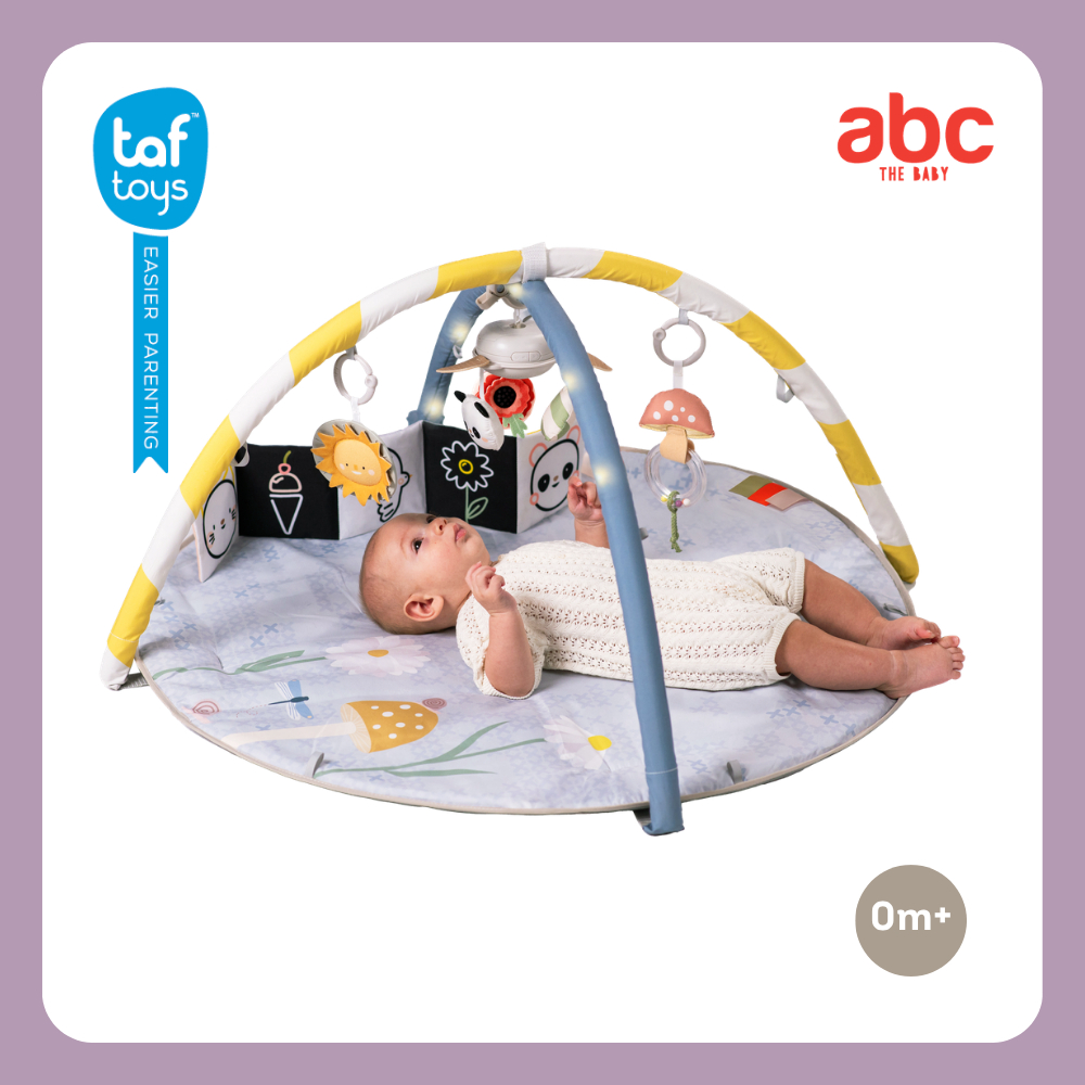 Taf Toys เพลยิม พร้อมโมบายดนตรีและไฟ Melody Bloom Gym ของเล่นเสริมพัฒนาการ 0 เดือน ขึ้นไป