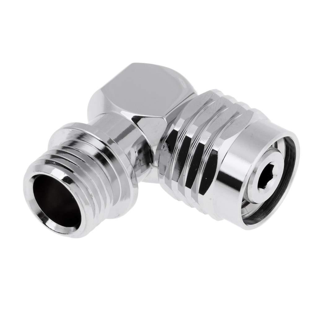 [สินค้าแนะนำ] 👍 อะแดปเตอร์ข้อต่อท่อหมุนได้ 90 องศา 2nd Stage Scuba Diving Regulator สําหรับดําน้ํา