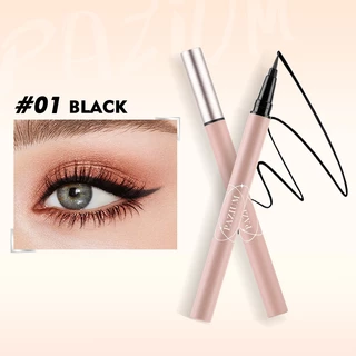 PAZIUM อายไลเนอร์ ปากกาลืกไลเนอร์ Eyeliner กันน้ำ กันเหงื่อ ไม่เลอะเปื้อน ปลายแปรงบาง มีอ.ย.