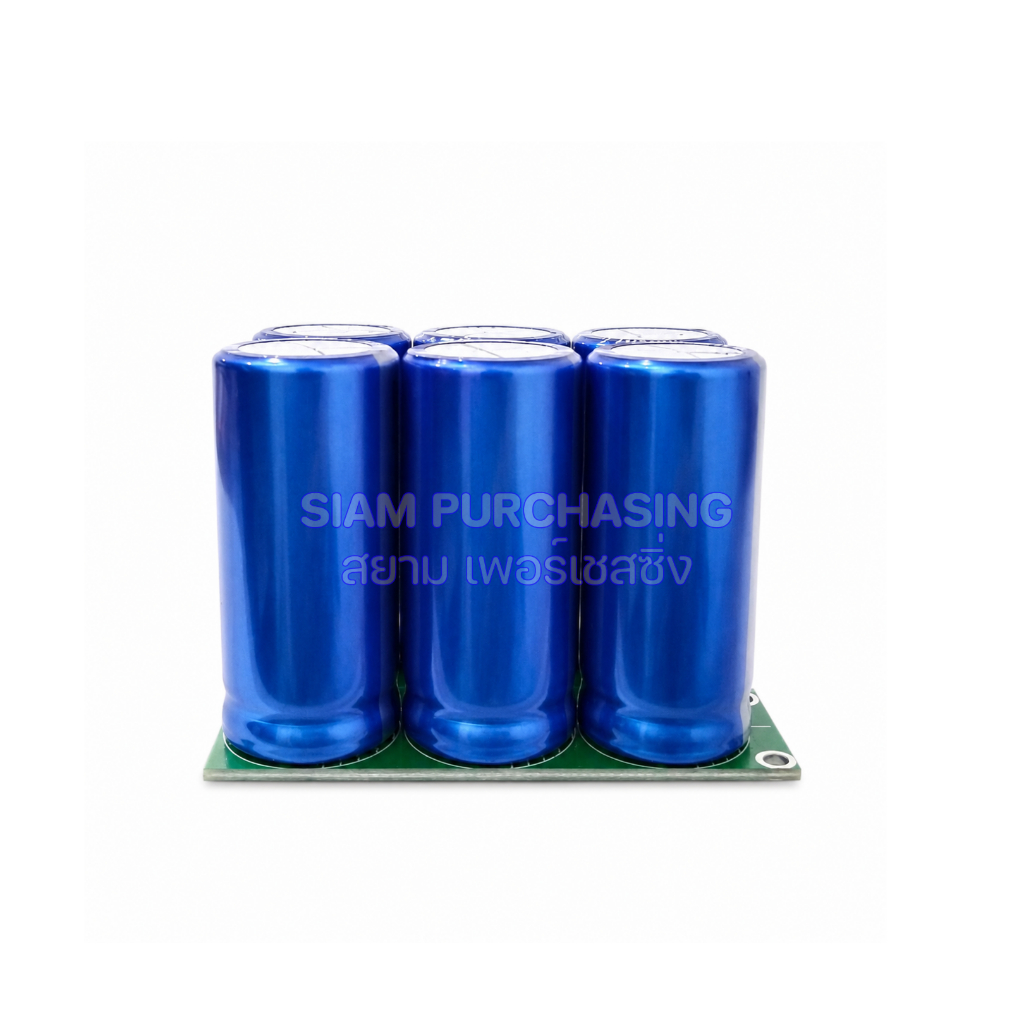 ซุปเปอร์คาปาซิเตอร์ SUPER CAPACITOR 2.7V 100F 16V 16.6F SAMWHA SIZM 45X72X50MM.สีน้ำเงิน (สินค้าในไท