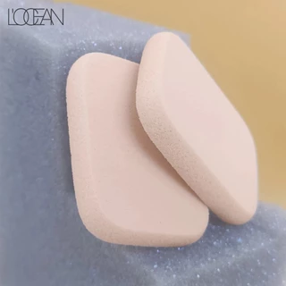[1ชิ้น] L'OCEAN พัฟทาแป้งผสมรองพื้น NBR สำหรับทาแป้งอัดแข็งหรือรองพื้น สีเนื้อ [ใช้เปียก-แห้ง]