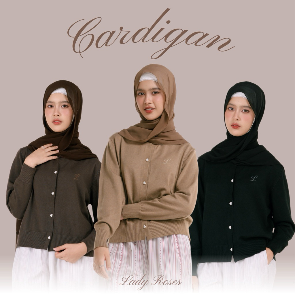 Cardigan Lady Roses | By Kasbrand