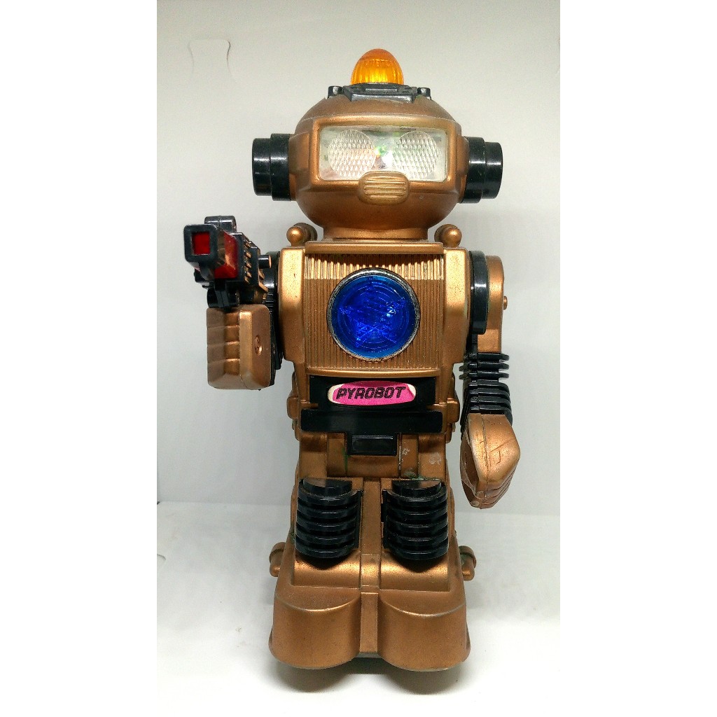 [มือสอง][เสีย]หุ่นยนต์ Pyrobot  ผลิตโดยบริษัท BoToy ค.ศ. 1985 (พ.ศ. 2528) ยุค 80s