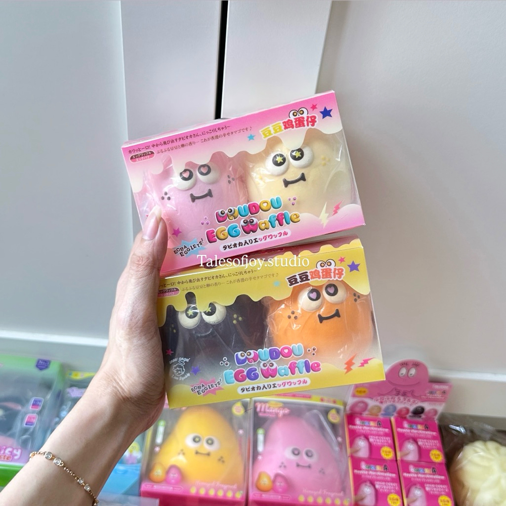 (พร้อมส่ง) สกุชชี่ไข่คู่ Lisa