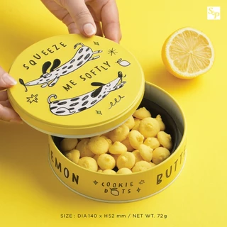 S&P Cookie Dots Butter Lemon 72g เอส แอนด์ พี คุกกี้ดอทส์ บัทเทอร์เลมอน 72 กรัม