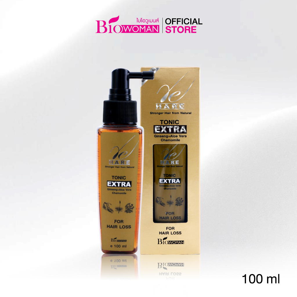 Biowoman ไบโอวูเมนส์ รี-แฮร์ โทนิค เอ็กซ์ตร้า (แก้ผมร่วง) 100 มล.