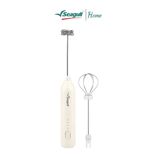 Seagull เครื่องตีฟองนม 2 in 1 (ครีม) Milk Frother 2in1