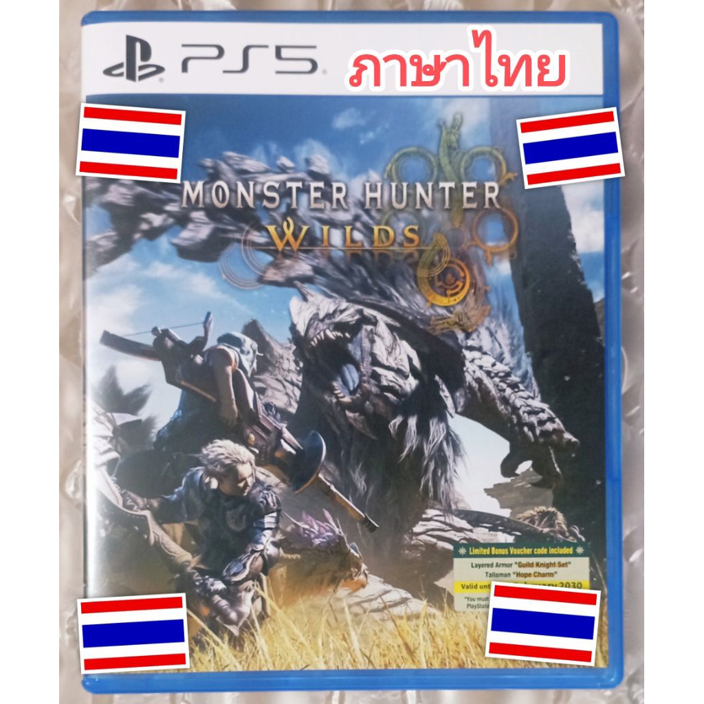 MONSTER HUNTER WILDS ภาษาไทย อังกฤษ ญี่ปุ่น จีน เกาหลี Z3 PS5 R3 PLAYSTATION 5 MONSTERHUNTER MH WILD