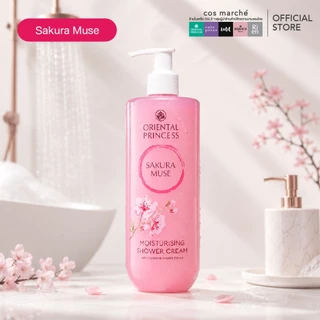 ใหม่ ครีมอาบน้ำ Oriental Princess Moisturising Shower แพคเกจใหม่ 390ml. ครีมอาบน้ำผิวหอม