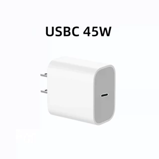 หัวชาร์จ+สายชาร์จ Typec pd45w 20w fastcharging ชุดชาร์จ pd 20w usb c สำหรับ phone / Android （i5 - i17）รับประกัน 1 ปี