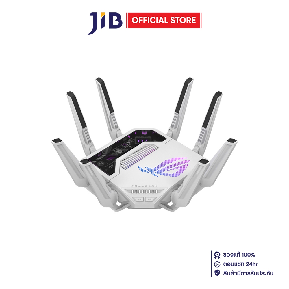 ROUTER (เราเตอร์) ASUS ROG RAPTURE GT-BE19000AI - TRI-BAND GAMING ROUTER