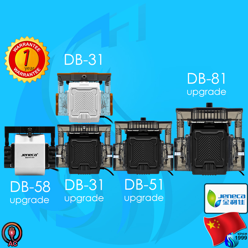 Jeneca DB-31 / DB-58 / DB-58upgrade ปั๊มลม ปั๊มออกซิเจน Jeneca Air Pump Diapham pump DB-58 upgrade D