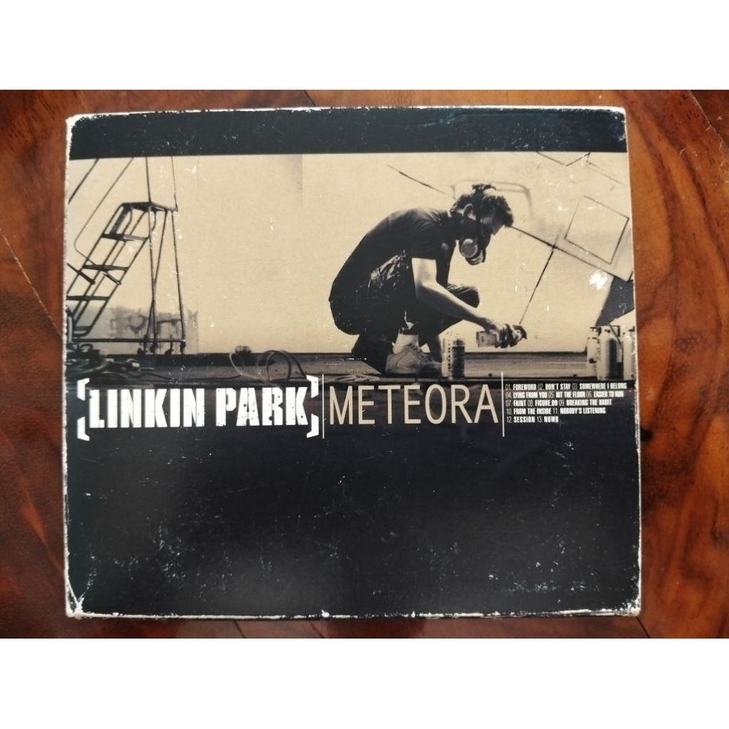 ซัดีเพลง cd music linkin park Meteora แผ่นญี่ปุ่น กระดาษมีรอย แผ่นสวย มือสอง ลิขสิทธิ์แท้
