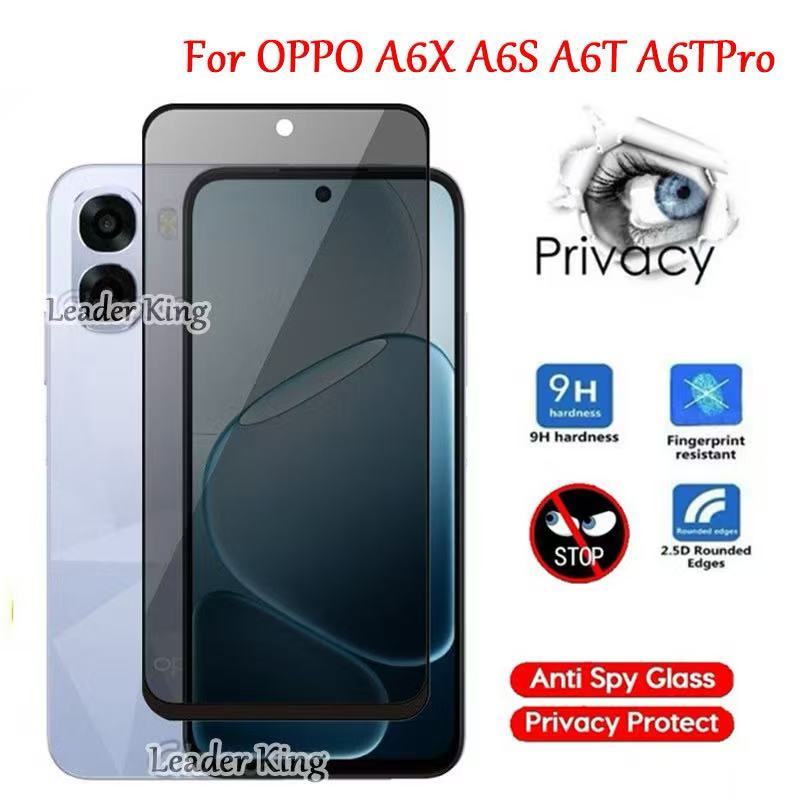 ฟิล์มกันมอง สำหรับOppo A6 A6S A6C A6X A6TPro ฟิล์มกันเสือกFilm Privacy