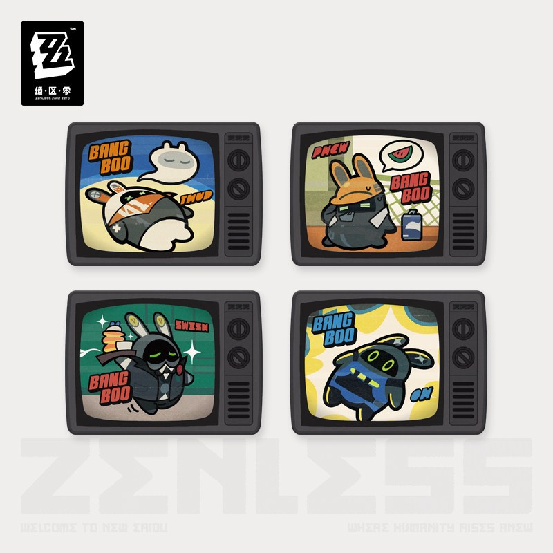 [ พร้อมส่ง / Official ] สุ่ม Zenless Zone Zero Bangboo Cork Coaster ZZZ สุ่ม แผ่นรองแก้ว โคสเตอร์ ไม้คอร์ก ลาย Bangboo