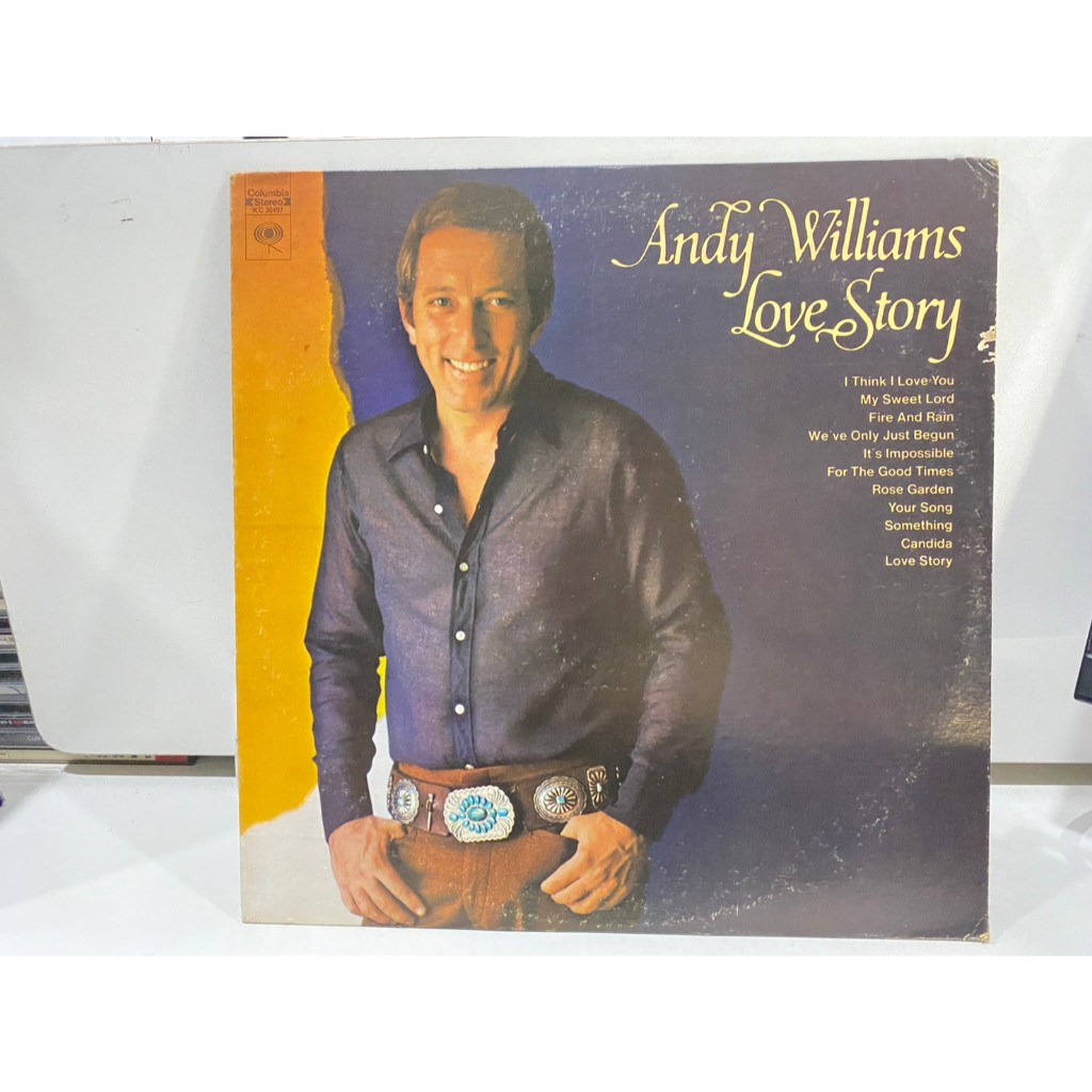 1LPVinyl Records แผ่นเสียงไวนิล  Andy Williams Love Story//Andy Williams Love Story (J20B143)
