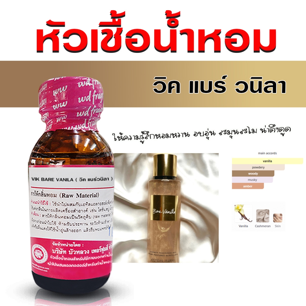 หัวเชื้อน้ำหอม แท้ 100 % กลิ่น วิคโซเซ็กซี่ กลิ่นหอมติดทน หัวน้ำหอม👄👄 {{ พร้อมส่ง }} 🚚🚚 - Bualuang Perfume