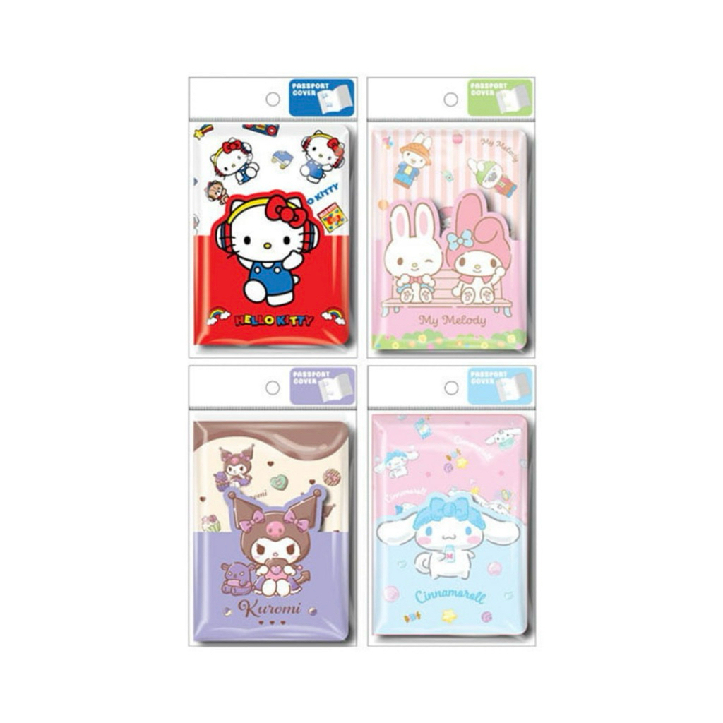 พร้อมส่ง!! CODE:D ปกใส่พาสปอร์ตซานริโอ้ Passport Cover Sanrio