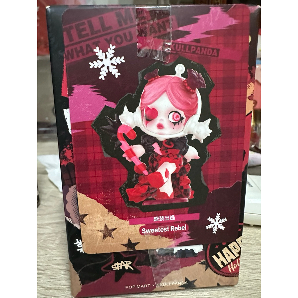 popmart skull panda. เช็คการ์ด