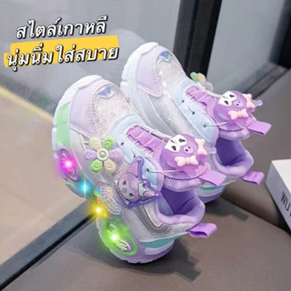 New!!{มีไซส์26-37}รองเท้าผ้าใบเด็กผู้หญิง ลายน่ารักงานนุ่มใส่สบาย ระบายอากาศดี น้ำหนักเบา พื้นกันลื่น พร้อมส่ง A773