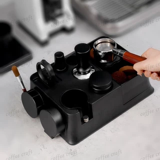 ABS Tamping Station Tamper Holder Tamping Base ฐานผู้ถืออุปกรณ์เสริมกาแฟอเนกประสงค์