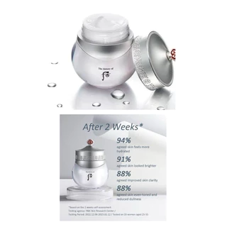 🟡(Cream บำรุงผิวหน้า)(ขนาด 1ml)Radiant White Moisture Cream