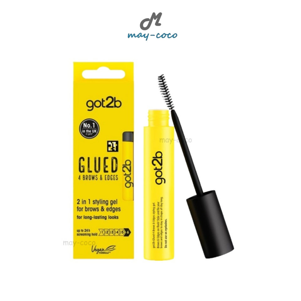 ถูก/แท้/มีไลฟ์ เจลใสจัดแต่งทรงผมและคิ้ว Schwarzkopf Got2b Glued 4 Brows&Edges เจลใส เซ็ตคิ้ว ปัดคิ้ว แต่งทรงผม เก็บไรผม