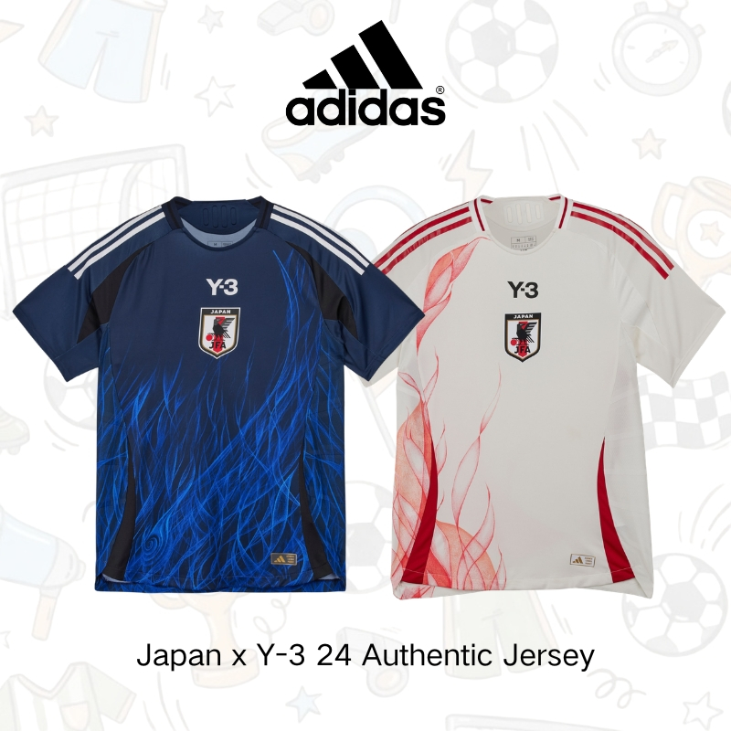 Japan x Y-3 24 Home/Away Authentic Jersey เสื้อบอลญี่ปุ่น