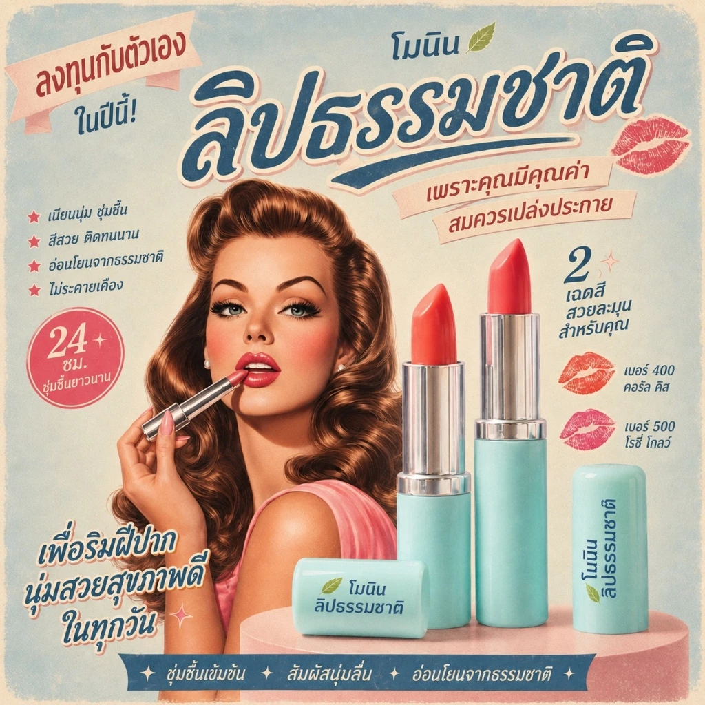 มอร์ริน เนเชอรัล ลิป ( Morrin Natural Lip )