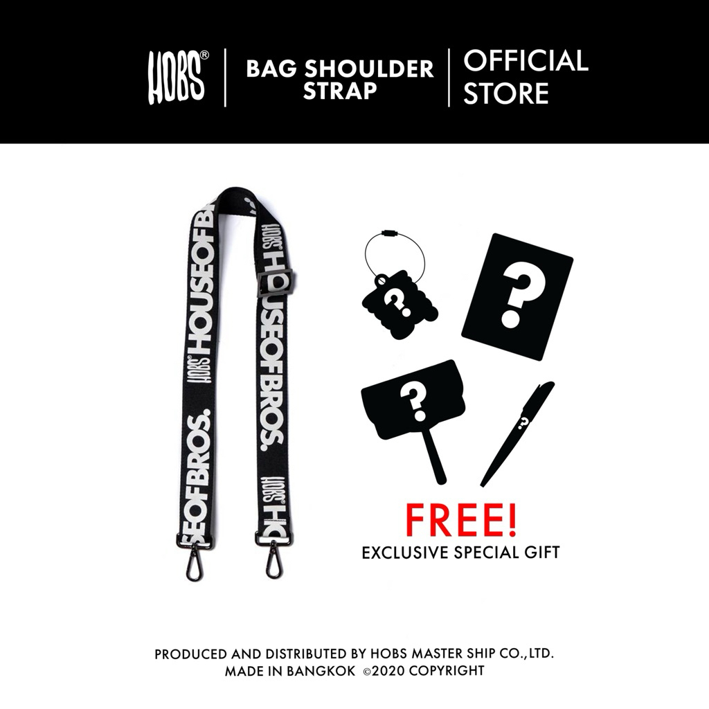 Hobs® สายสะพายกระเป๋าแฟชั่น | BAG SHOULDER STRAP | สายสะพายข้างอเนกประสงค์