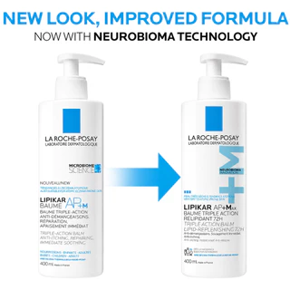 [เซ็ต] La Roche Posay LIPIKAR Baume AP+M 400ml กับ La Roche Posay LIPIKAR SYNDET AP+ 400 ML บาล์มบำรุงผิว และครีมอาบน้ำ