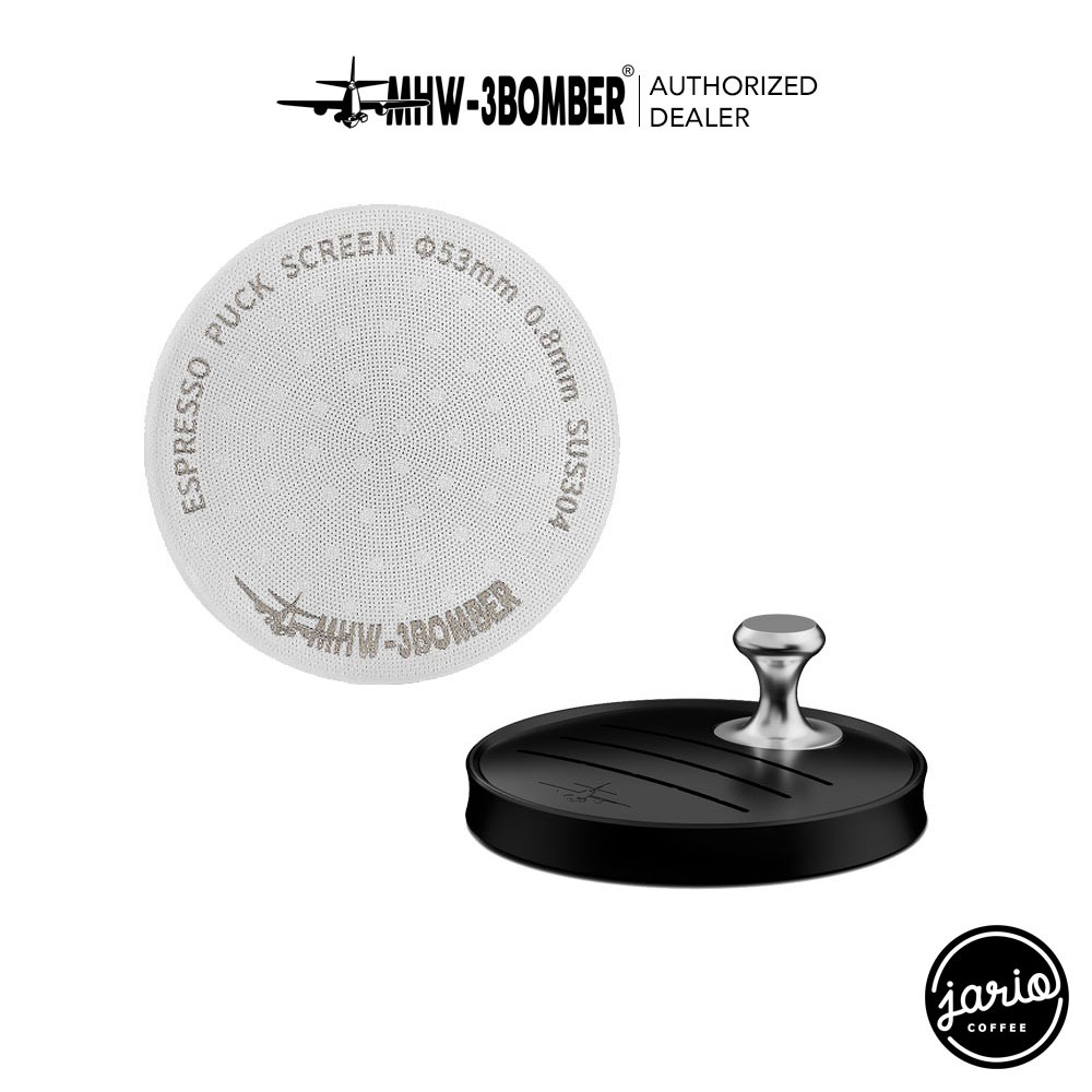 JARIO x MHW-3BOMBER Espresso Puck Screen แผ่นช่วยกระจายน้ำ สำหรับด้ามชงเอสเปรสโซ่