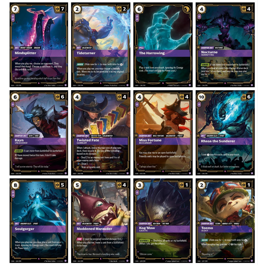 Riftbound : Origins Rare single card (Chaos)