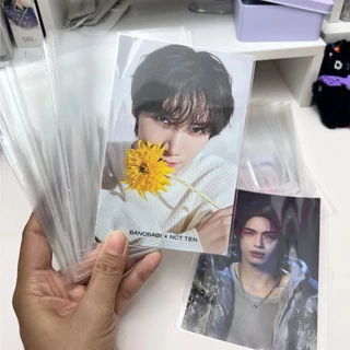 (พร้อมส่ง) ถุงใส่โปสการ์ด 4x6นิ้ว ซองใส่โปสการ์ด ถุงแก้ว OPP 50 mic แพ็ค ~35ใบ - ร้านไทย