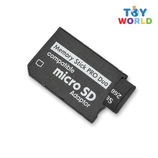 ตัวแปลงเมม PSP จาก Micro SD ให้เป็น Memory Stick Pro รุ่น Single Slot ใส่ได้ 1 Micro SD ✔✔ พร้อมส่ง