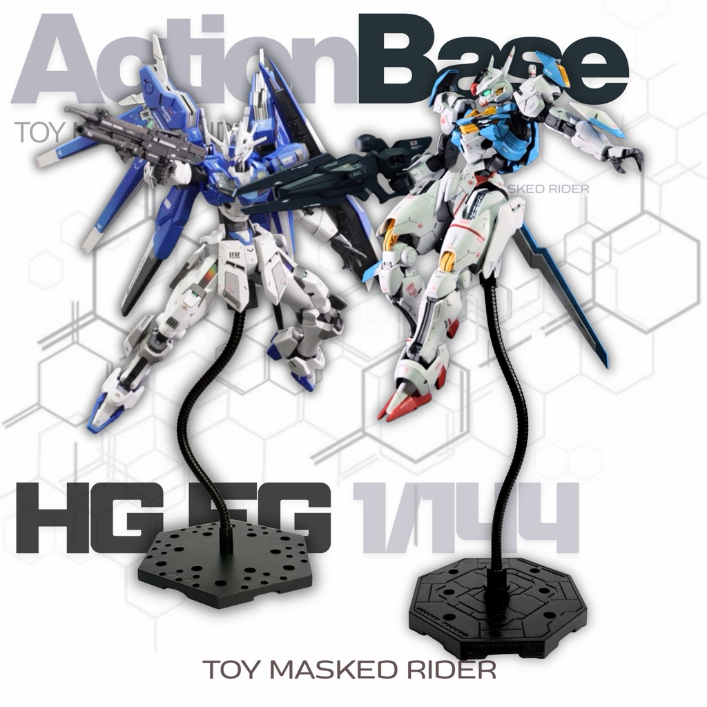 ⬛️⬛️ฐานตั้งกันดั้ม VT ACTION BASE  ขาตั้งโลหะดัดได้ สำหรับ HG EG SD