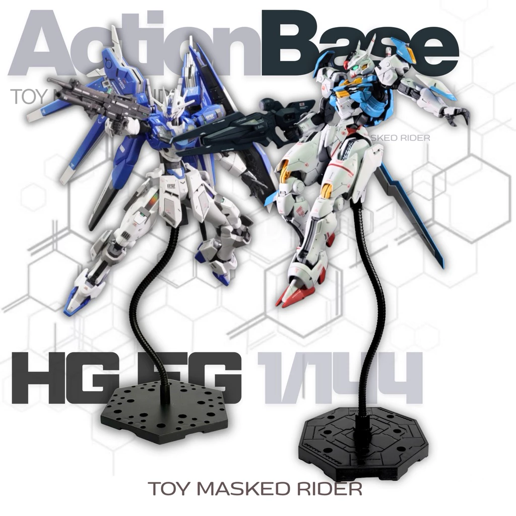 ⬛️⬛️ฐานตั้งกันดั้ม VT ACTION BASE ขาตั้งโลหะดัดได้ สำหรับ HG EG SD