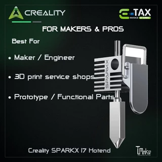 Creality SPARKX I7 Hotend หัวพิมพ์ 3D Printer ร้อนเร็ว 300°C หัว Nozzle Hardened Steel รองรับ 0.2/0.4/0.6/0.8mm