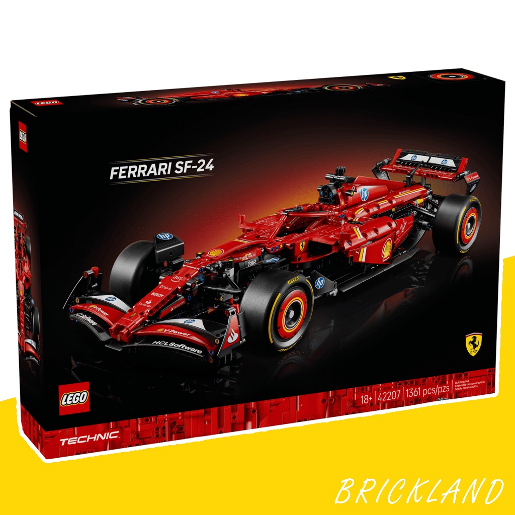 LEGO Technic 42207 Ferrari SF-24 F1 Car เลโก้ Ferrari Formula 1 ของแท้ ใหม่ พร้อมส่ง