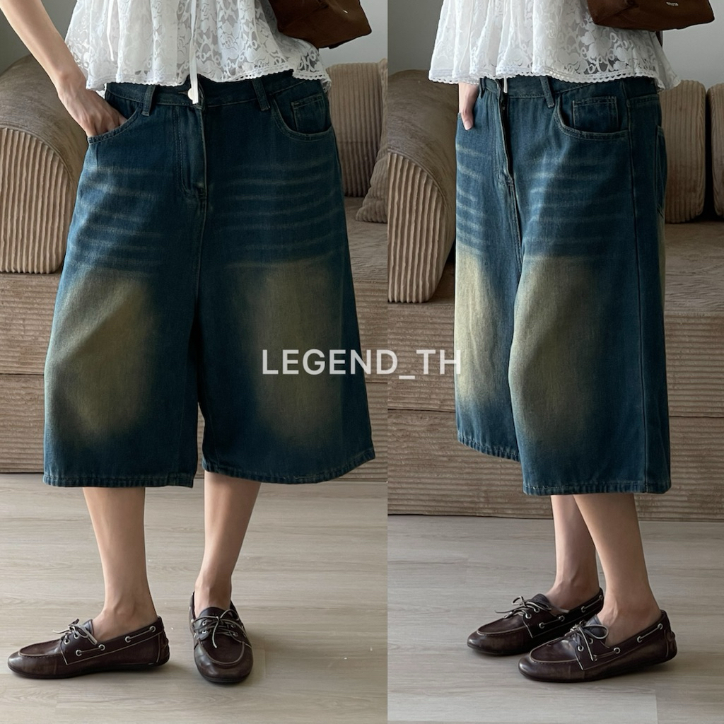 Legend | Rally jorts jeans กางเกงทรง Jorts